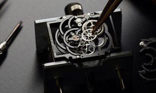 Chanel Première Camélia Skeleton Watch