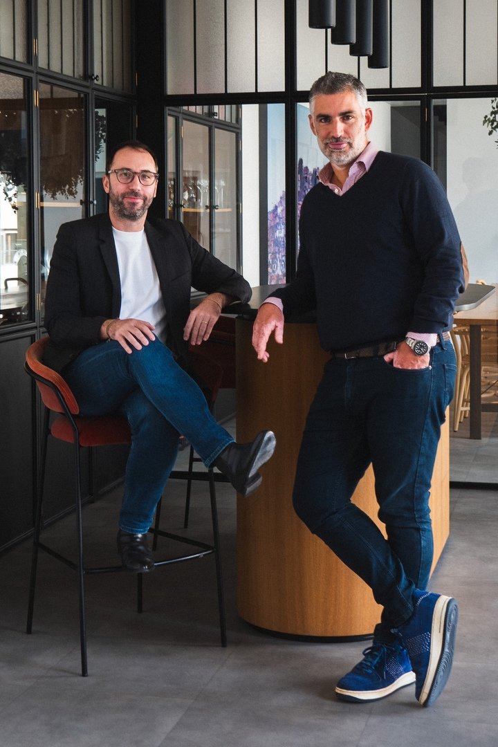 Max Peiro, founder and CEO of Re-Hub, and David Sadigh, founder and CEO of DLG.