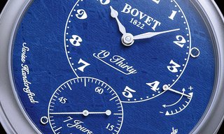 Bovet 1822 19Thirty Blue Meteorite: a slice of heaven